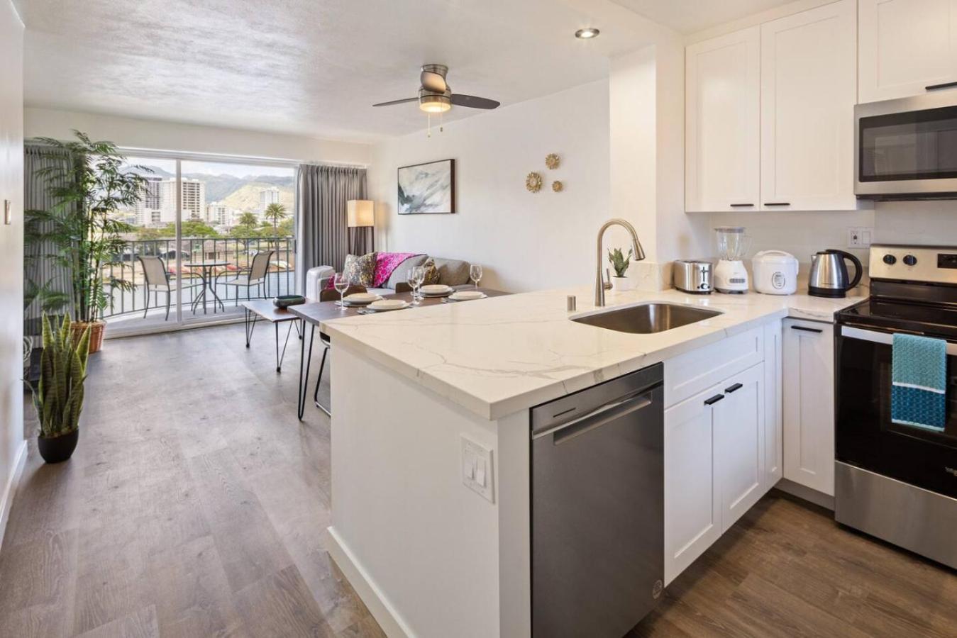 401 Free Parking 10 Min 2b-waikiki Ala Moana Apartment